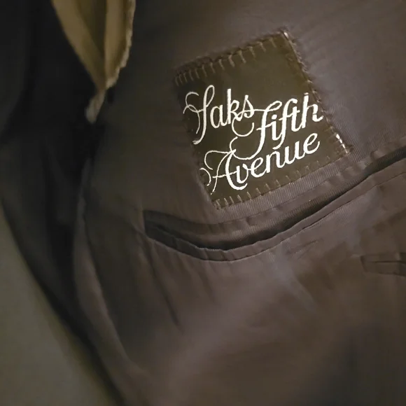 Canali Brown Plaid Men's Blazer - Picture 3 of 8